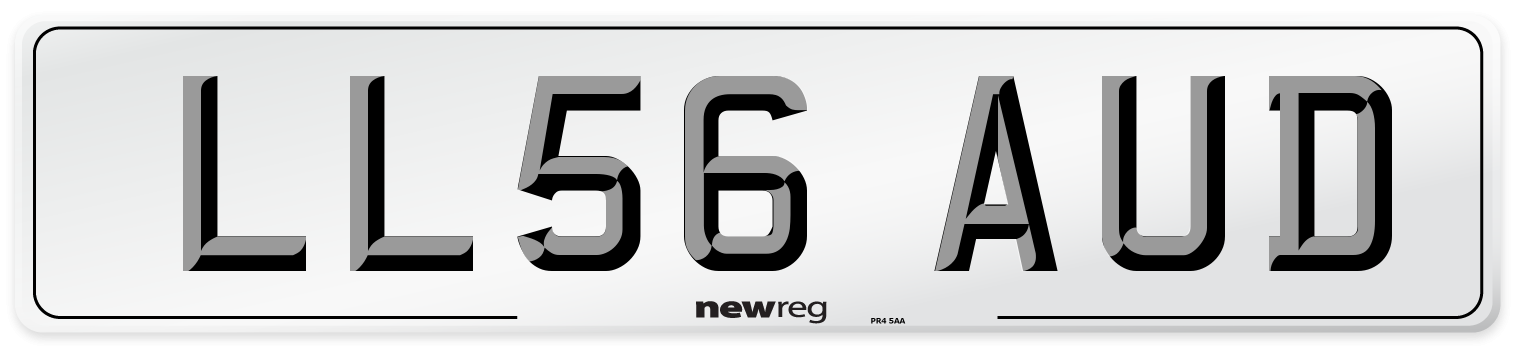 LL56 AUD Number Plate from New Reg